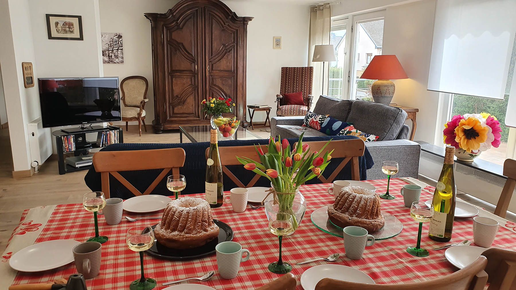 La Grande Maison de Maryse - Gîte de groupe pour 15 personnes à Colmar en Alsace